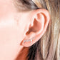 Image of Handwritten Custom Name Earrings featuring name earrings in silver